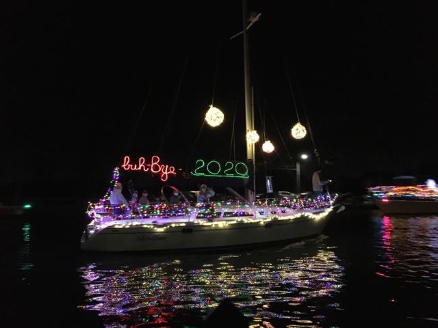 boca ciega yacht club boat parade